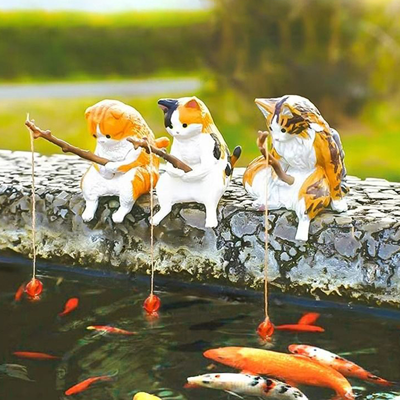 Aquarium Fish To Buy - 1Pc Creative Fishing Cat Fish Tank