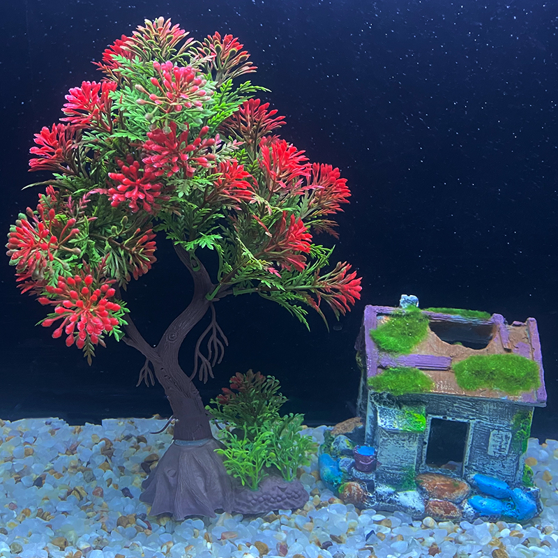 Aquarium Fish Enrichment - Fish Tank DIY Artificial Aquarium Decor