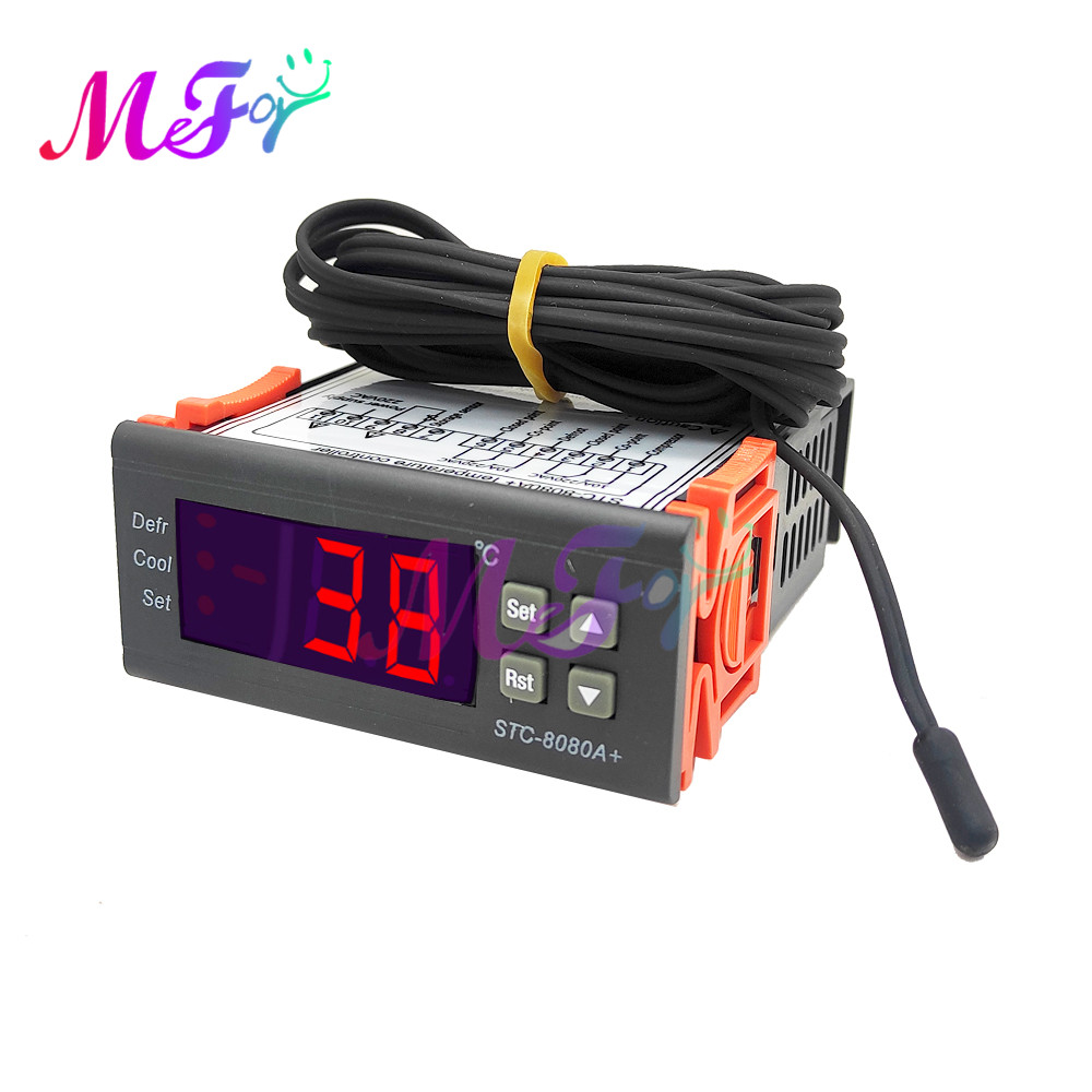 Aquarium Fishing - Digital Temperature Controller STC-8080A+ Thermoregulator 110-220V
