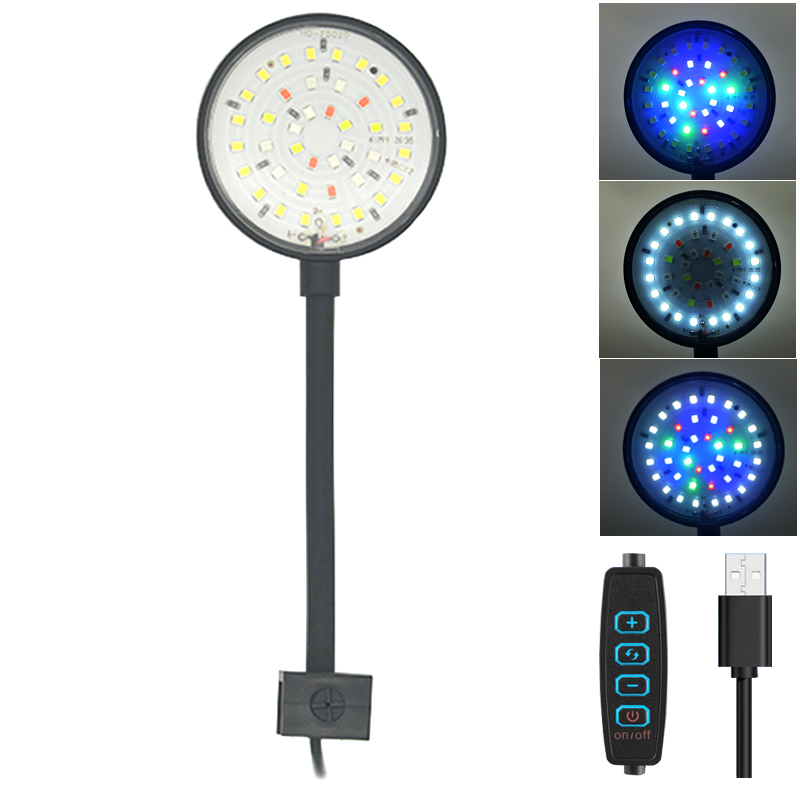 USB Aquarium LED Lamp Fish Tan - Aquarium Fish Enrichment 리뷰 및 가격