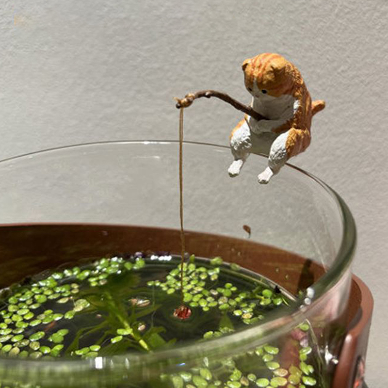 1Pc Creative Fishing Cat Fish  - Aquarium Fish To Buy 리뷰 및 가격