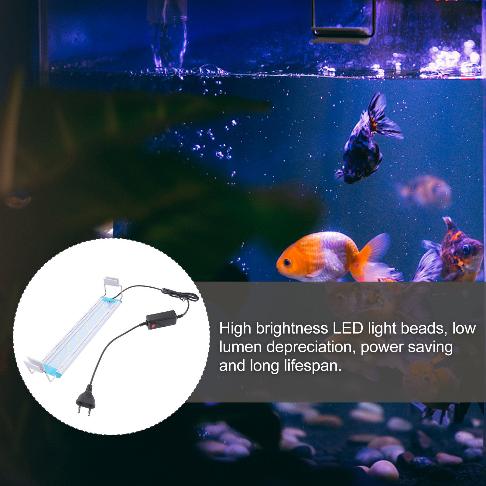 1Pcs Ultra-Thin Fish Tank LED  - Aquarium Fish With Long Lifespan 리뷰 및 가격