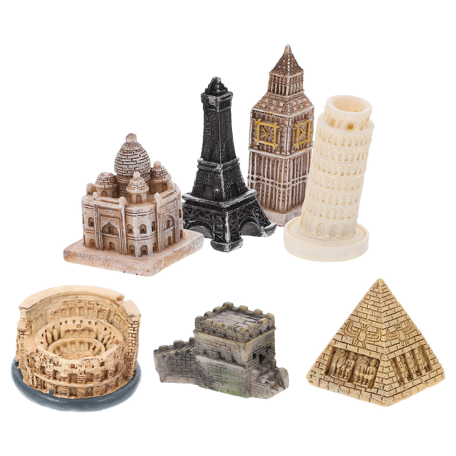 7Pcs Roman Sculpture Set Minia - Aquarium Fish Tank 리뷰 및 가격