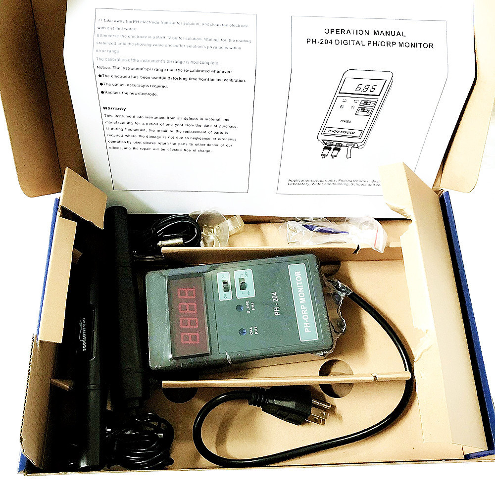 PH-204 Digital PH/ORP Meter wi - Aquarium Fish Online 리뷰 및 가격
