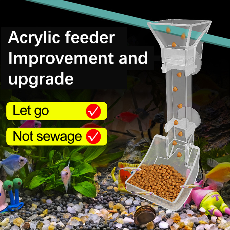 Aquarium Transparent Feeding T - Aquarium Fish Feeder 리뷰 및 가격