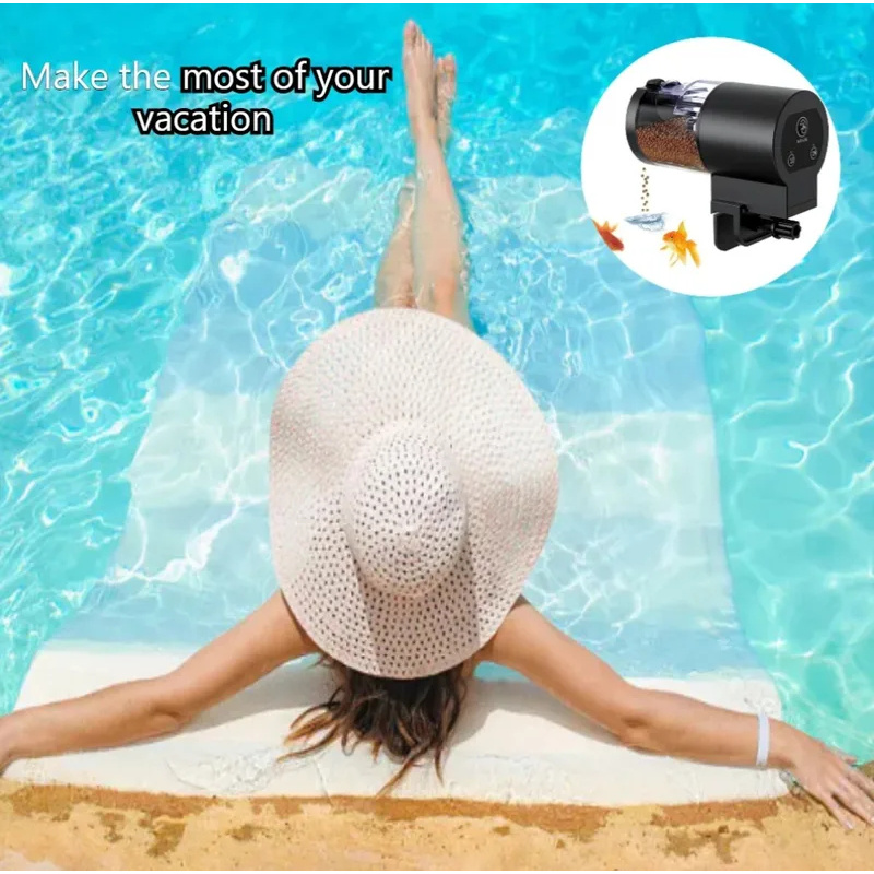 Automatic Fish Food Dispenser  - Aquarium Fish Feeder 리뷰 및 가격