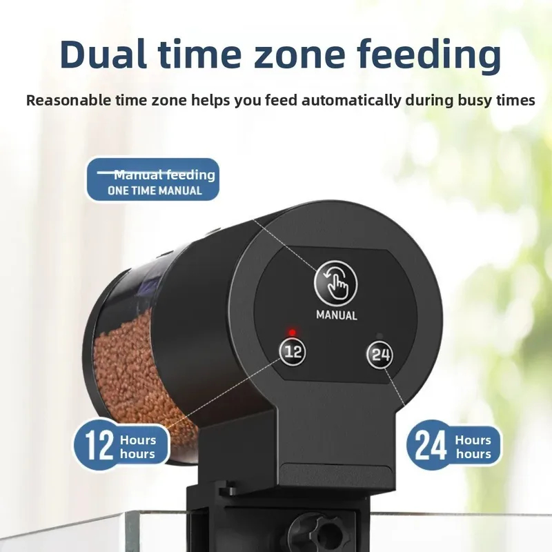 Automatic Fish Food Dispenser  - Aquarium Fish Feeder 리뷰 및 가격