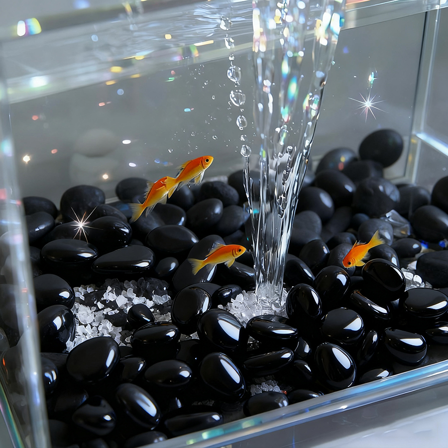 200g Black High Polished Natur - Aquarium Fishing 리뷰 및 가격
