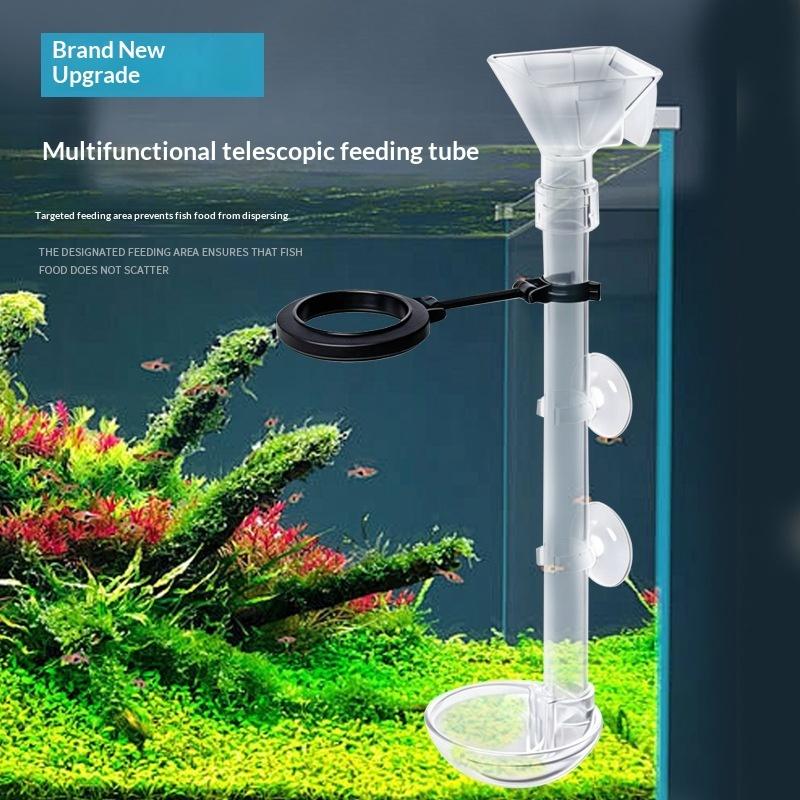 Telescopic Fish Tank Feeding T - Aquarium Fish Feeder 리뷰 및 가격