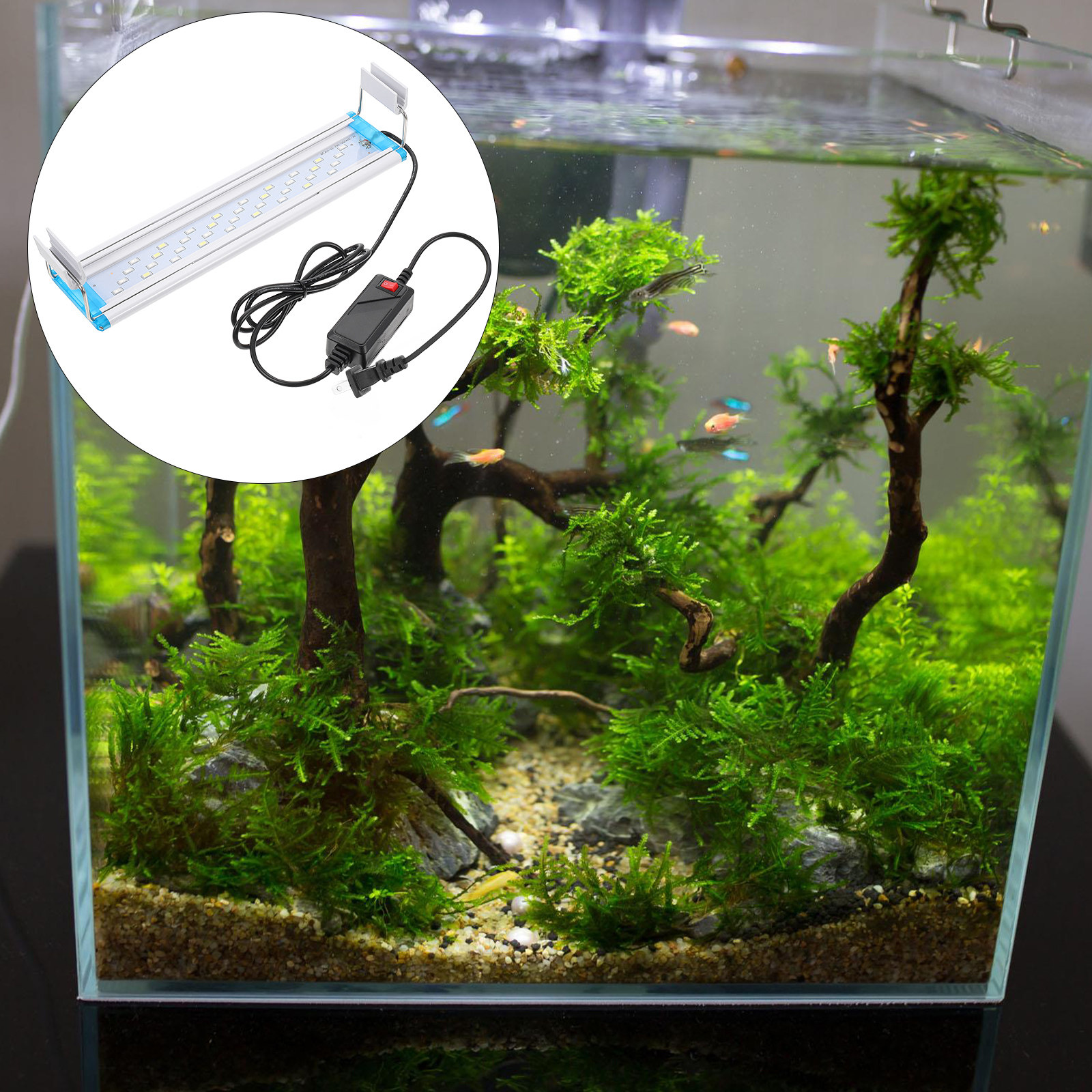 Tricolor LED Aquarium Light Hi - Aquarium Fish With Long Lifespan 리뷰 및 가격