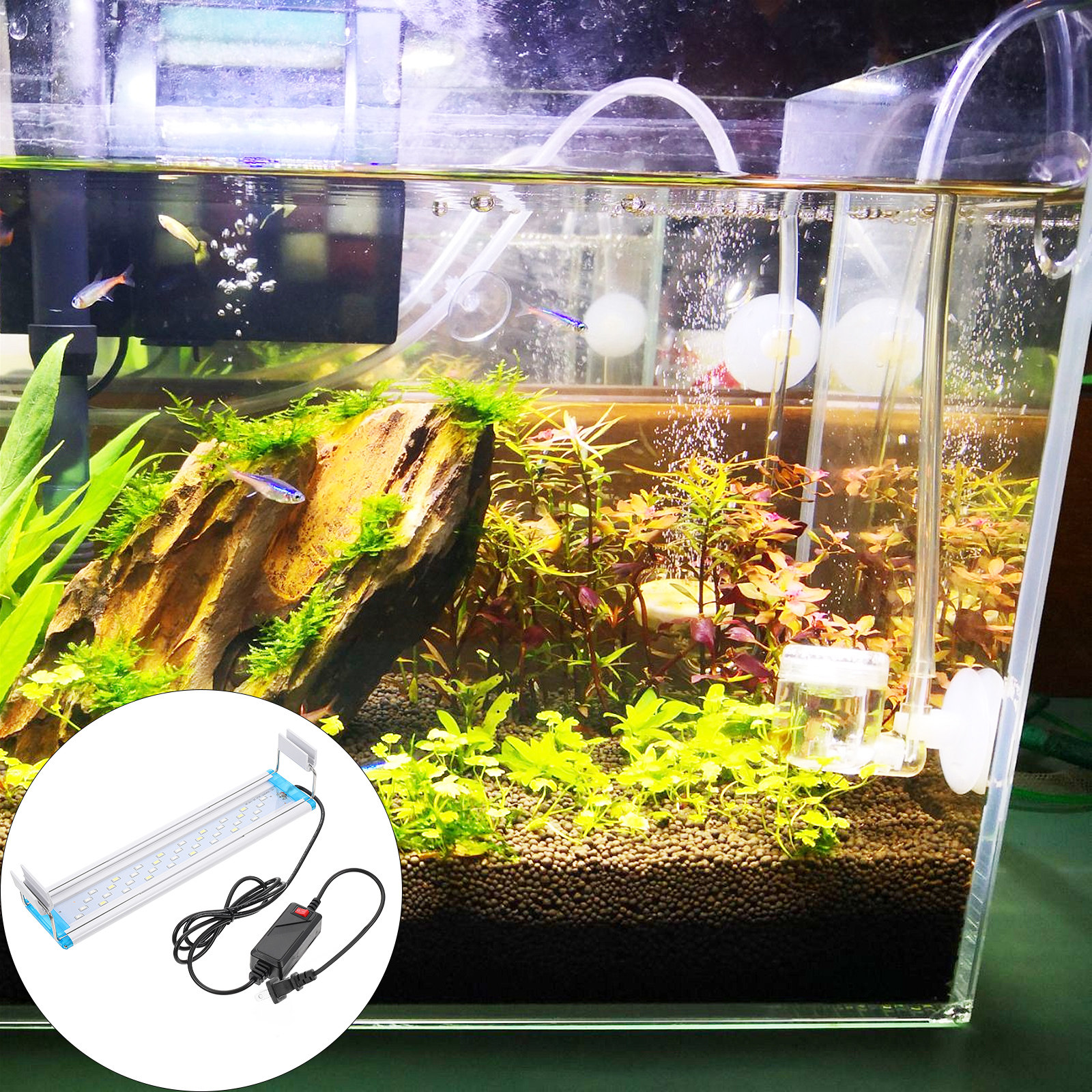 Tricolor LED Aquarium Light Hi - Aquarium Fish With Long Lifespan 리뷰 및 가격