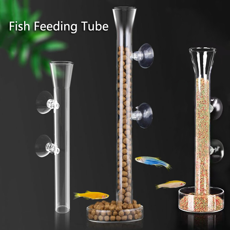 Glass Aquarium Feeder Tube Dis - Aquarium Fish Feeder 리뷰 및 가격