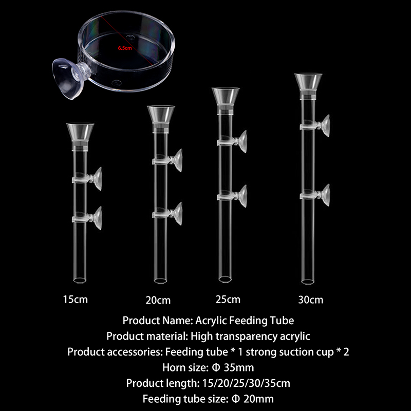 ⭐ Acrylic Aquarium Feeder Tube - Aquarium Fish Feeder 리뷰 및 가격