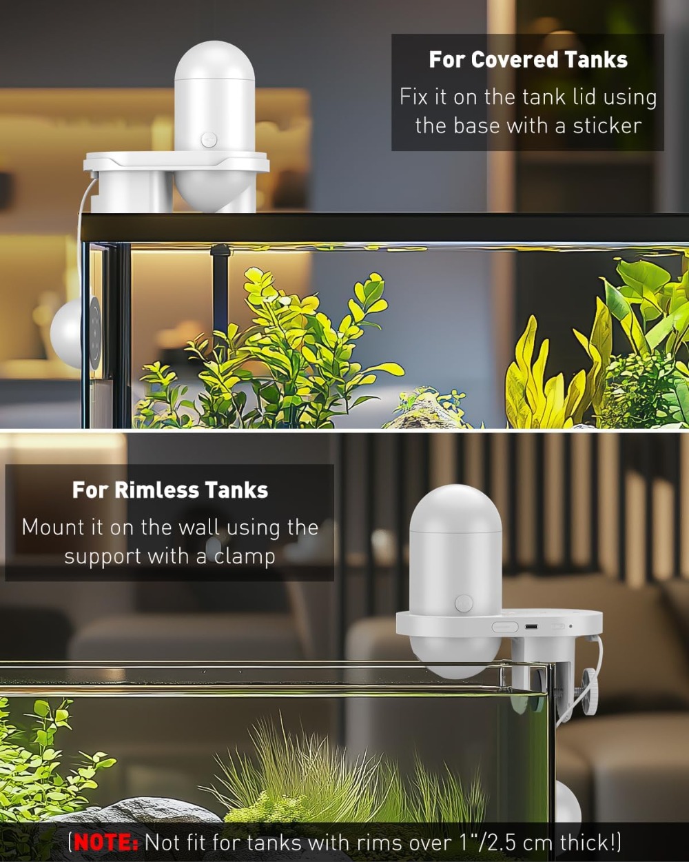 WiFi Automatic Fish Feeder for - Aquarium Fish Video 리뷰 및 가격