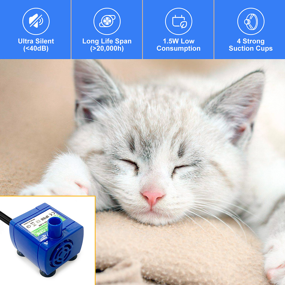 Cat Water Fountain Pump Ultra  - Aquarium Fish With Long Lifespan 리뷰 및 가격