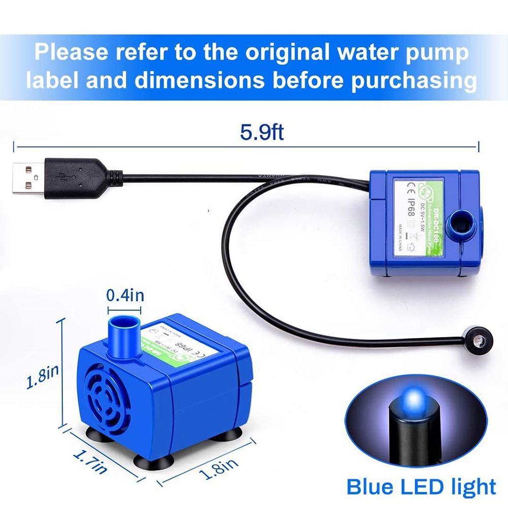 Cat Water Fountain Pump Ultra  - Aquarium Fish With Long Lifespan 리뷰 및 가격