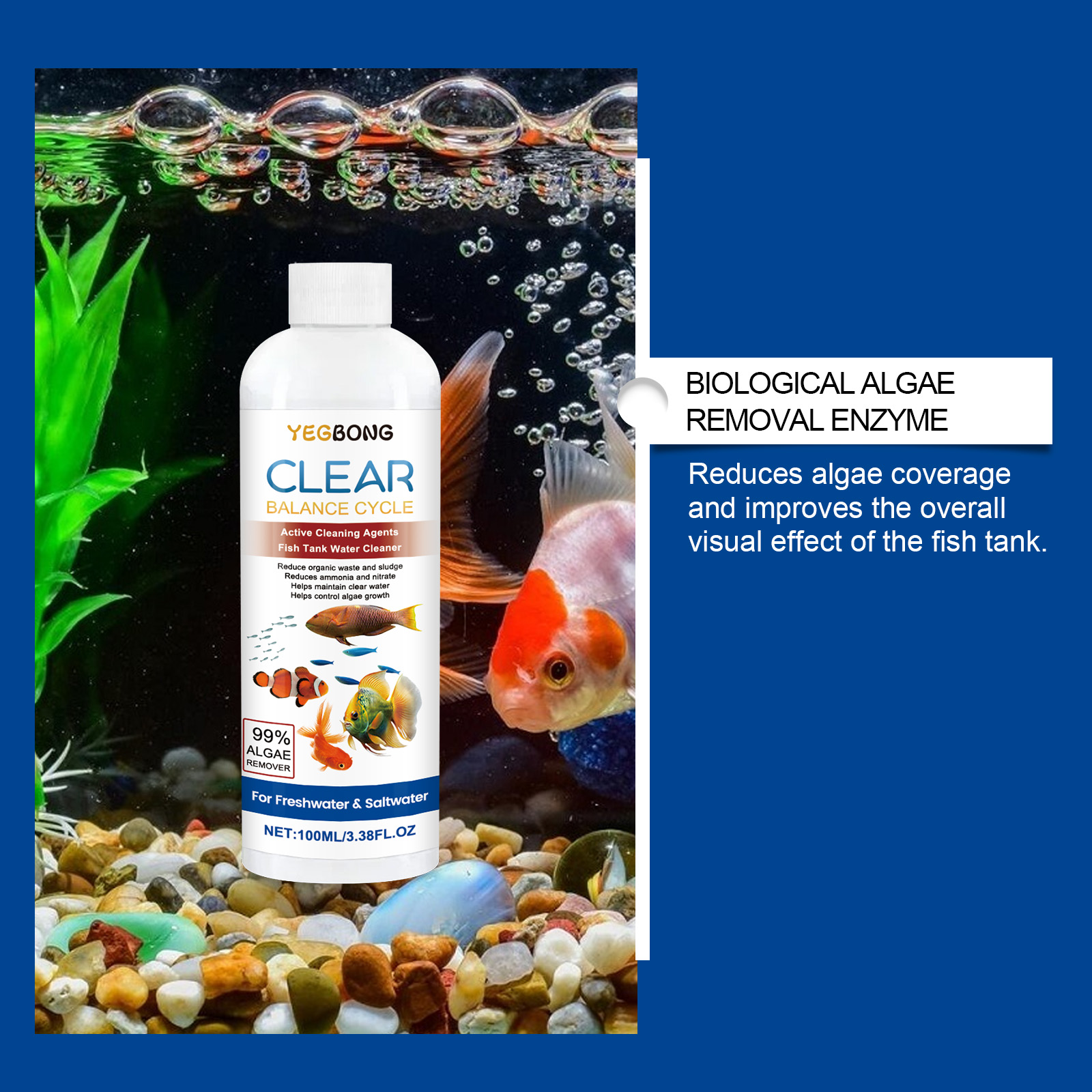 Aquarium Water Clarifier 100ml - Aquarium Fishing 리뷰 및 가격