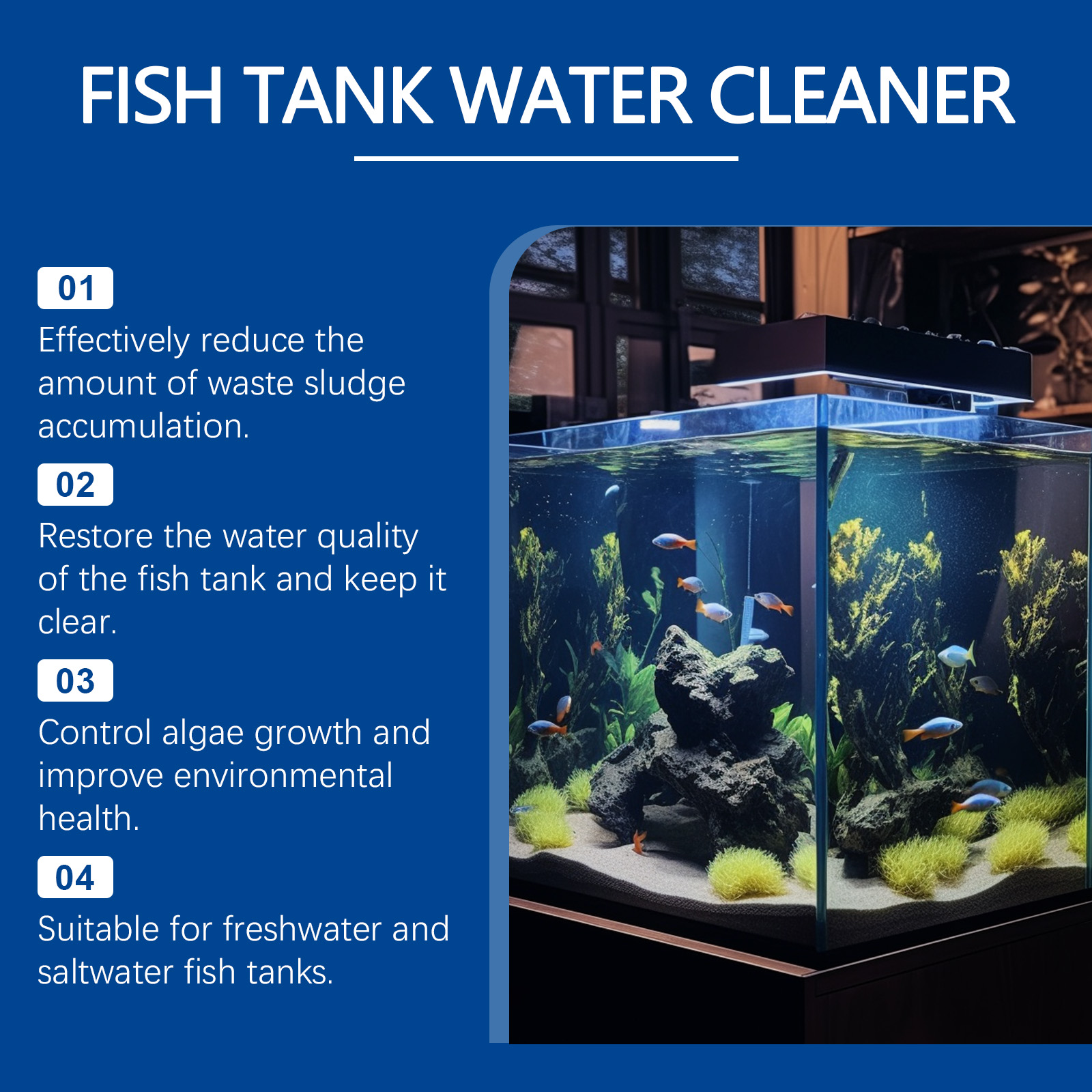 Aquarium Water Clarifier 100ml - Aquarium Fishing 리뷰 및 가격