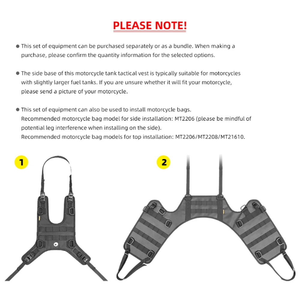 Rhinowalk Motorcycle Tank Bag  - Tank Divider Mesh 리뷰 및 가격