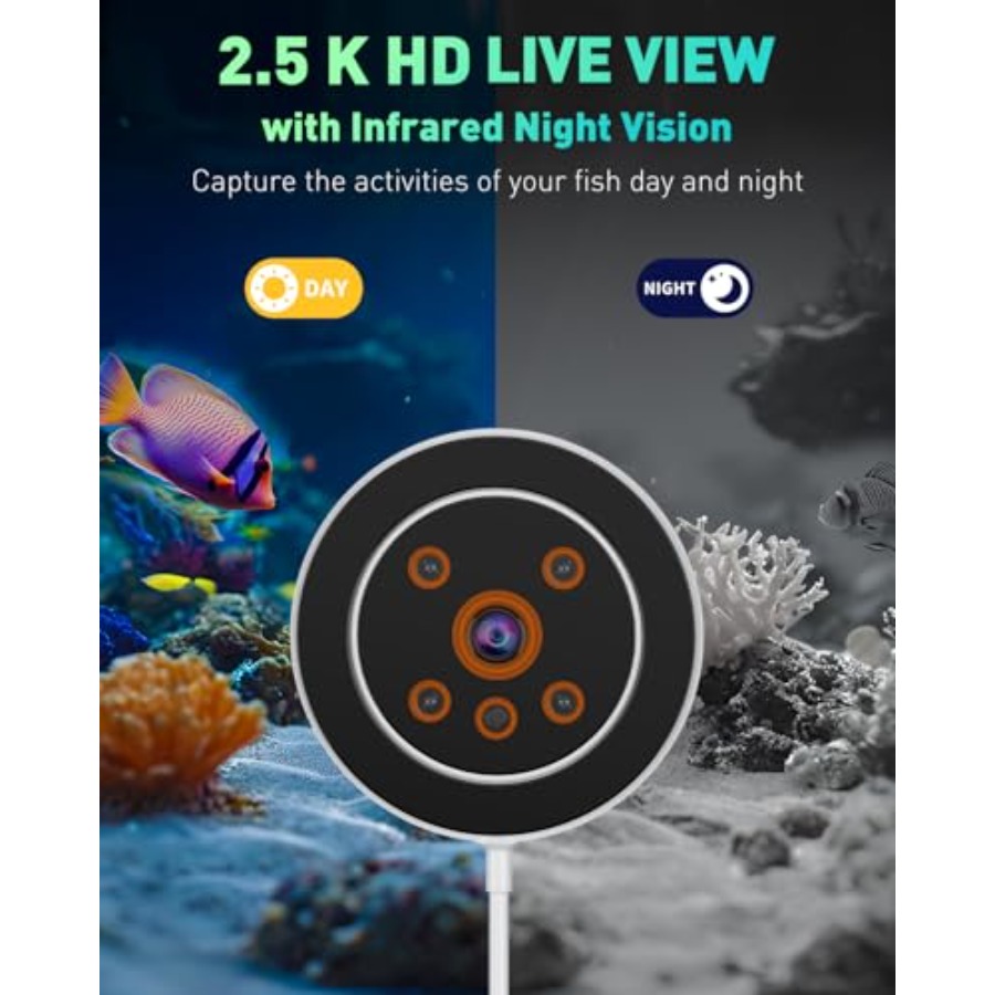 Aquarium WiFi Automatic Fish F - Aquarium Fish Video 리뷰 및 가격