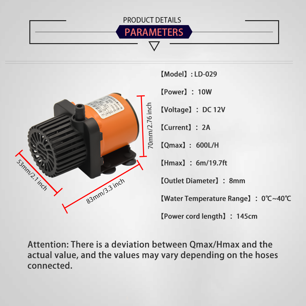 12V DC Brushless Small Submers - Aquarium Fish Tank 리뷰 및 가격