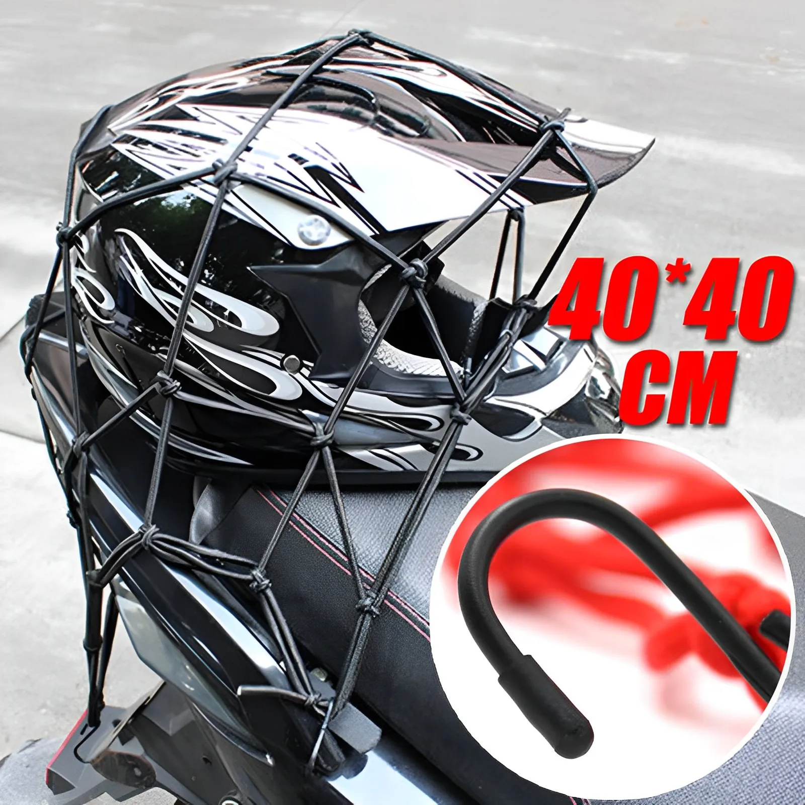 1x Motorcycle Luggage Net Helm - Tank Divider Mesh 리뷰 및 가격