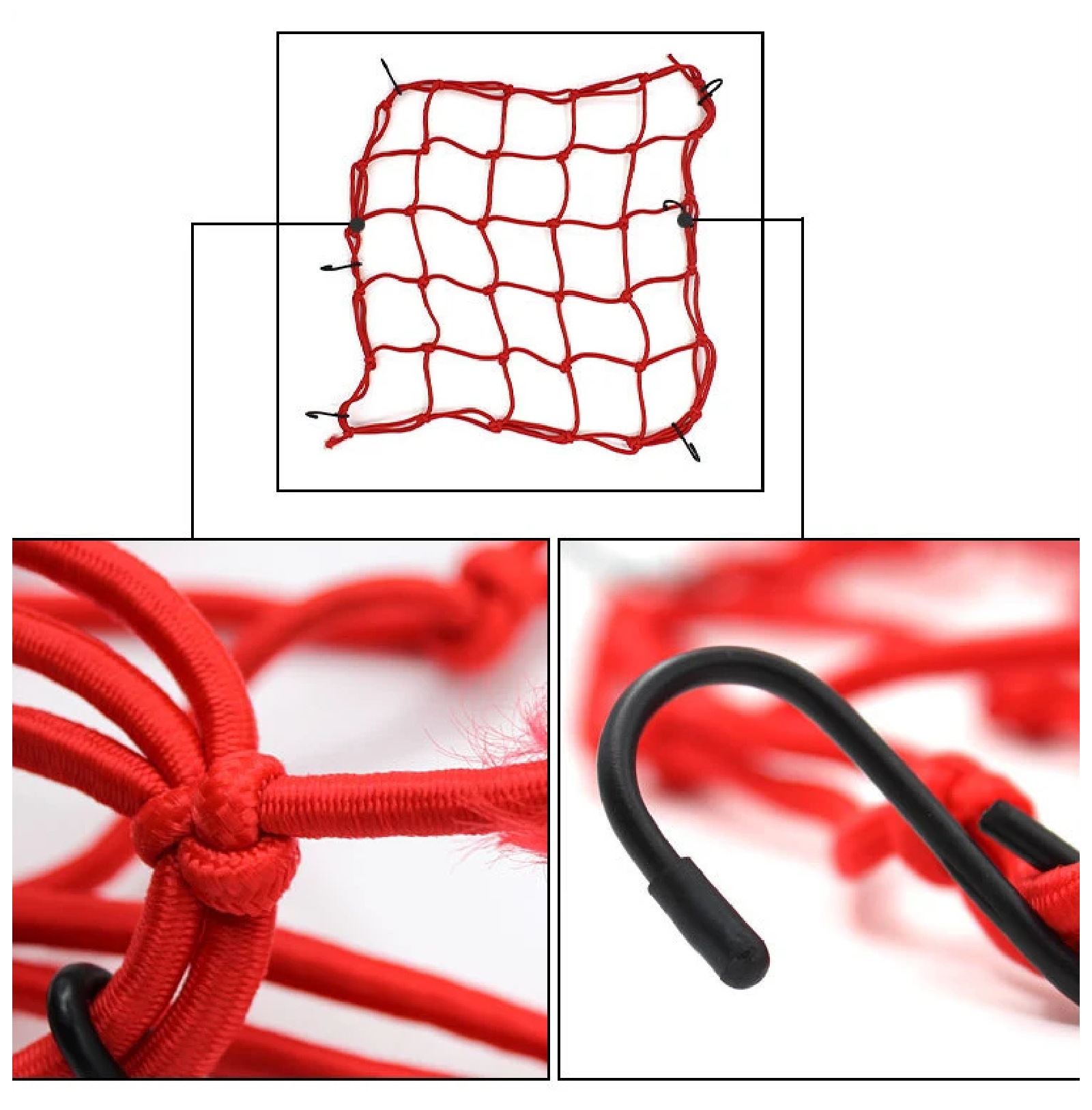 1x Motorcycle Luggage Net Helm - Tank Divider Mesh 리뷰 및 가격