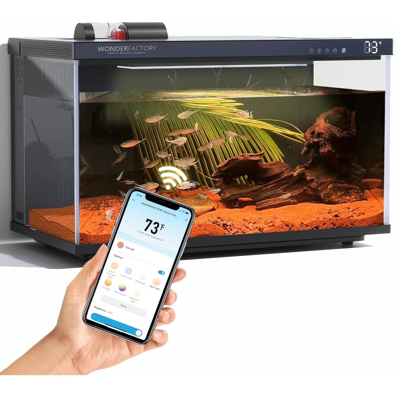 Smart Aquarium, Glass Fish Tan - Aquarium Fish Feeder 리뷰 및 가격