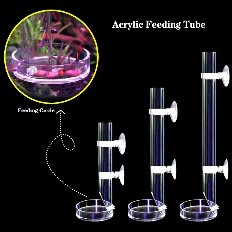 1Pcs Acrylic Aquarium Feeder T - Aquarium Fish Feeder 리뷰 및 가격