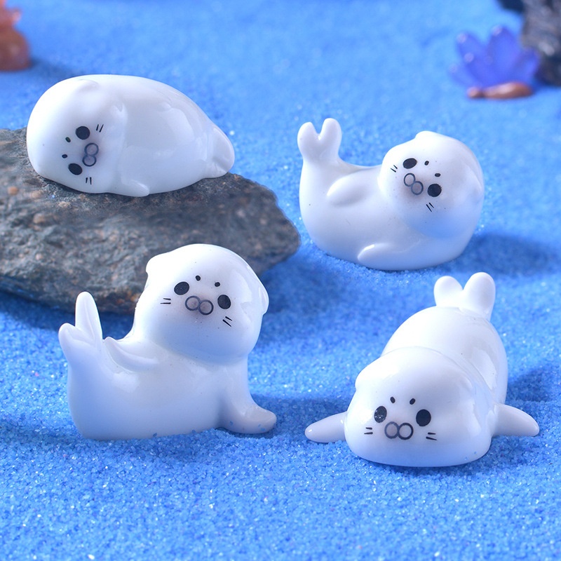 Mini Sea Lion Figurines for Mi - Aquarium Fish To Buy 리뷰 및 가격