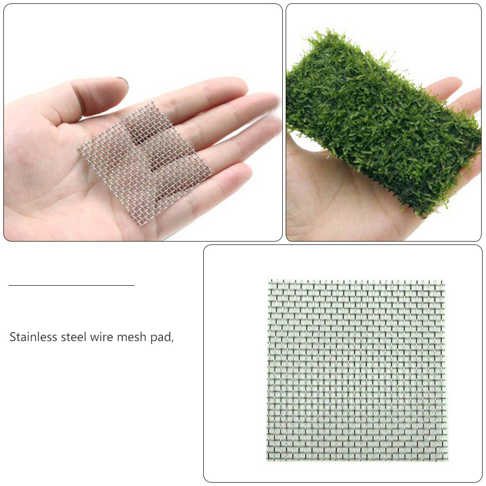 15pcs Stainless Wire Mesh Pad  - Aquarium Fish Tank 리뷰 및 가격